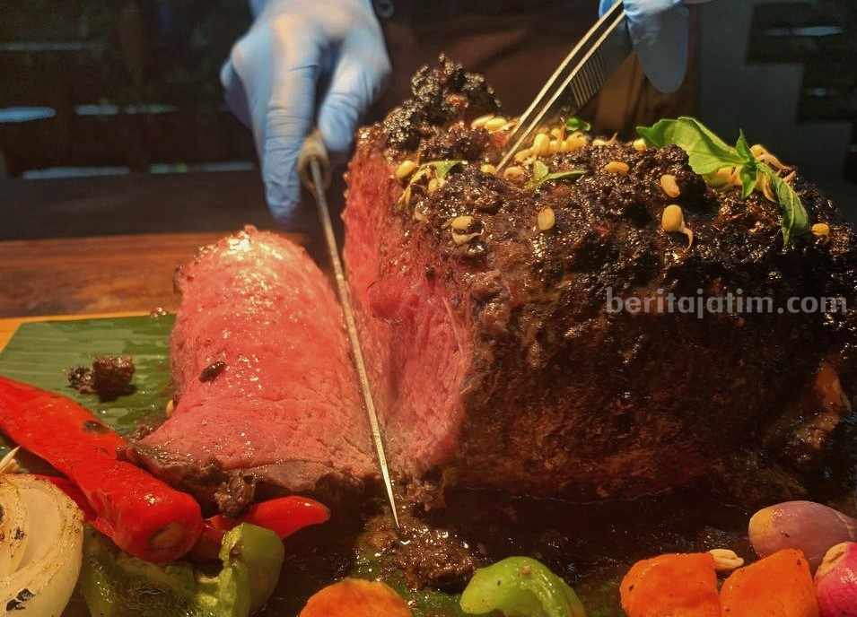 Steak Rawon Tanpa Kuah Referensi Menu Dinner Natal ala Swiss Belinn Airport Surabaya