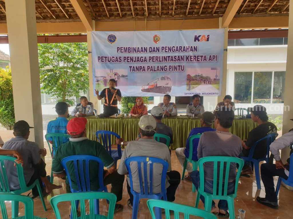 Ikuti Pelatihan, Supeltas di Mojokerto Keluhkan Perlintasan KA Tanpa Palang Pintu