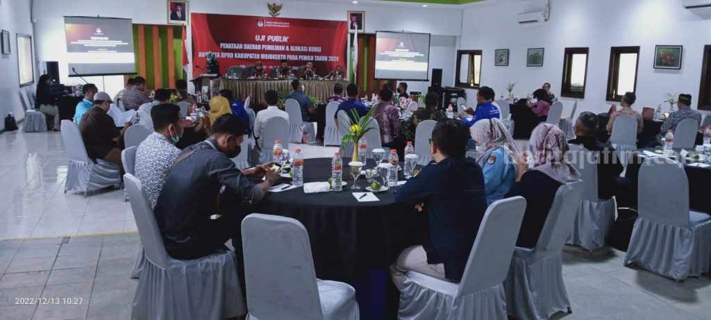 Ini 3 Rancangan Pendapilan yang Ditawarkan KPU Kabupaten Mojokerto
