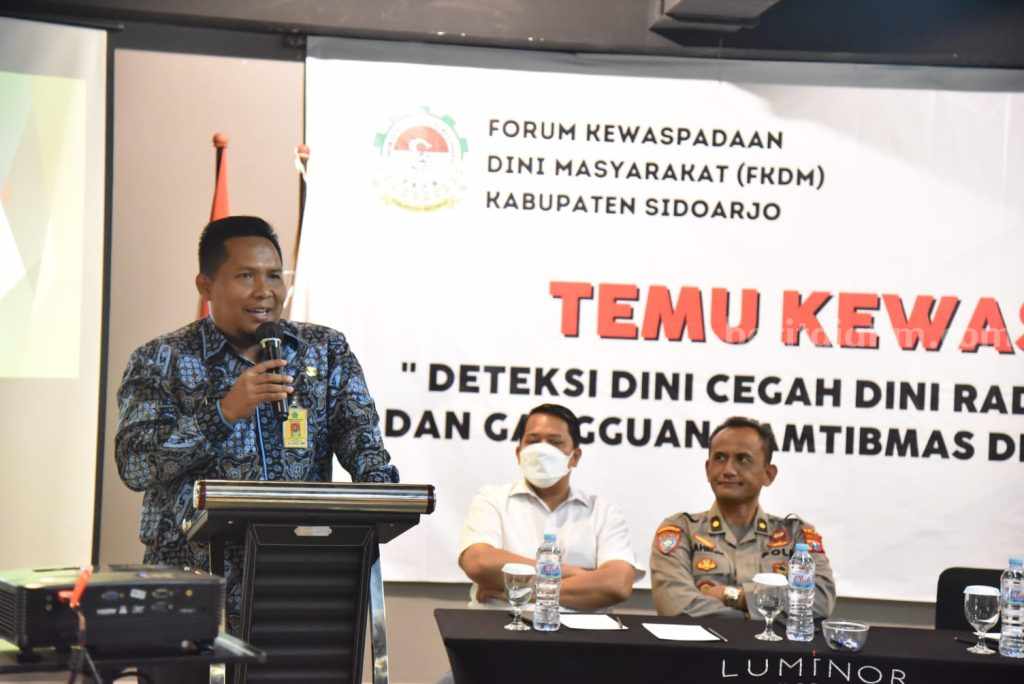 FKDM Sidoarjo Ajak OKP dan Perguruan Silat Cegah Radikalisme, Terorisme dan Gangguan Kamtibmas