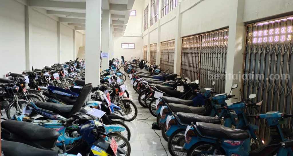 Pemkab Bojonegoro Lelang Puluhan Sepeda Motor