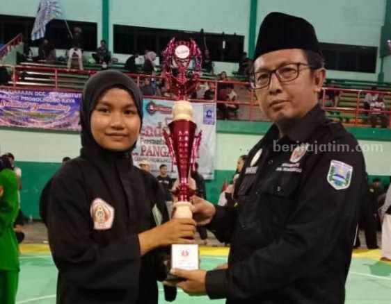 PBDNJ Probolinggo Kembali Raih Juara Umum Pencak Silat Bupati Cup 2022