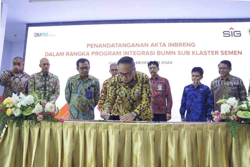Sah, Semen Baturaja Bergabung ke SIG