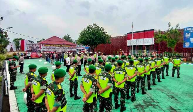 200 Personel Gabungan Amankan Natal di Ngawi