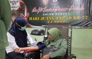 Kodim Pamekasan Sumbang 136 Kantong Darah untuk UDD PMI