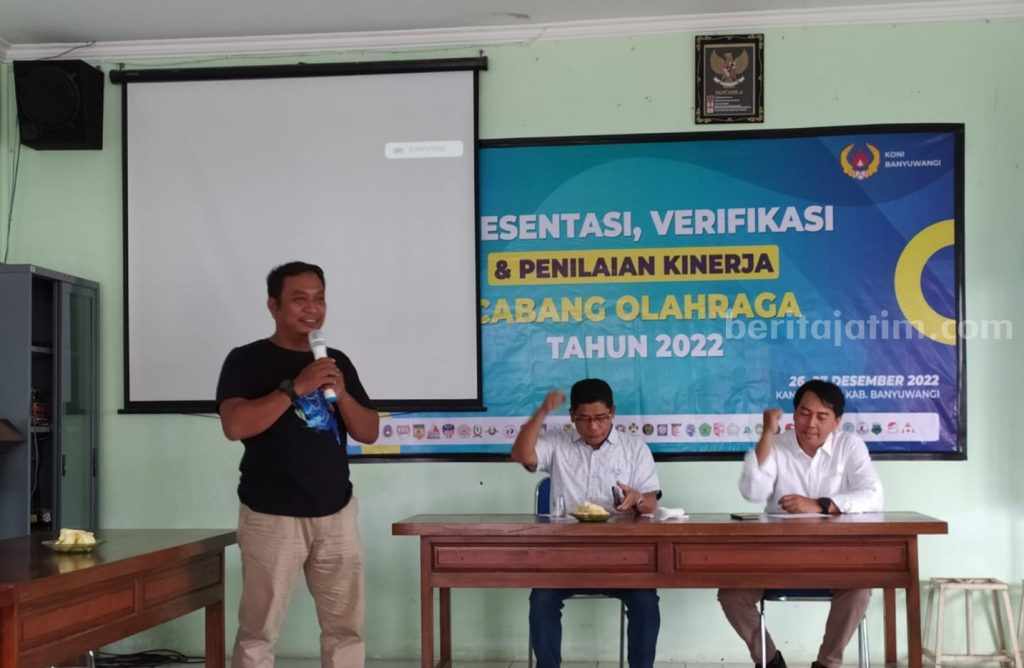 KONI Banyuwangi Evaluasi Kinerja Tiap Cabor, Anggaran Tergantung Prestasi
