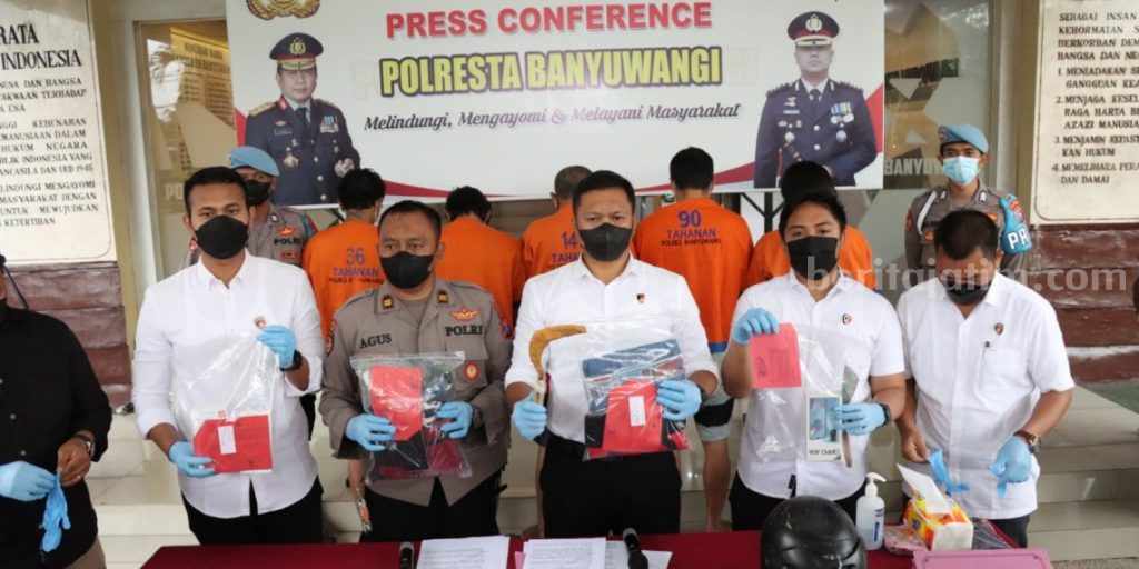 Polisi Bekuk Komplotan Residivis Curas di Banyuwangi, Mereka Sadis