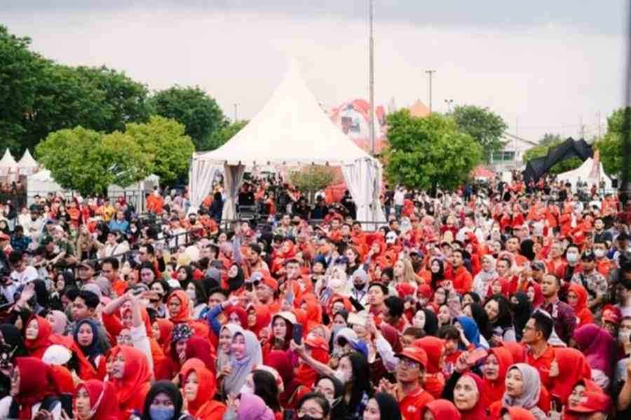 SRCIS Gelar Pesta Retail Jatim 2022 di Parkir Lotte Waru Sidoarjo