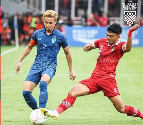 Berakhir Imbang 1-1, Timnas Indonesia Lawan 10 Pemain Thailand