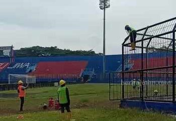 Bisa Dijerat Pasal 170, Pembongkaran Stadion Kanjuruhan Masuk Tahap Penyidikan