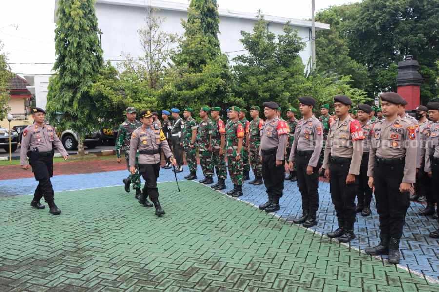 Kapolres Sumenep Larang Anggota Amankan Nataru Bawa Senpi