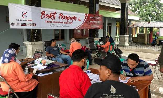 22 Komunitas di Jombang Lakukan Donor Darah Serentak