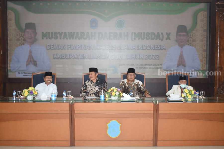 Musda X MUI Lamongan, Sinergitas Ulama-Umara Untuk Kesejahteraan Umat