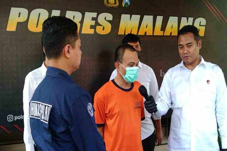 Polisi Tangkap Pelaku Pelempar Bom Ikan di Rumah Sipir Lapas Lowokwaru Malang