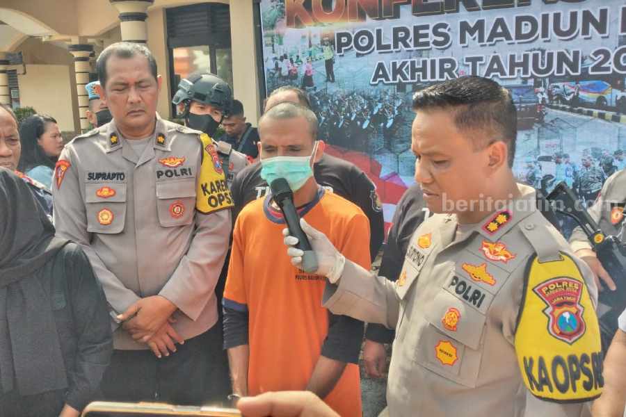 Cemburu Jadi Motif Pria di Madiun Tusuk Istri Siri, Lalu Serahkan Diri ke Polisi