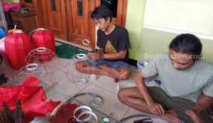 Jelang Imlek, Pengrajin Lampion di Ponorogo Sampai Tolak Orderan