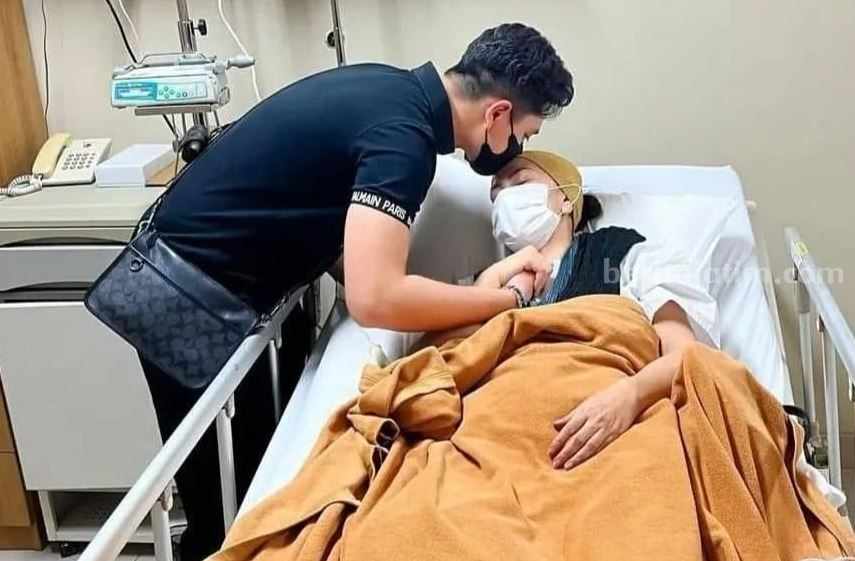 Momen Haru Saat Vena Melinda Terbaring di RS Ditemani Sang Anak