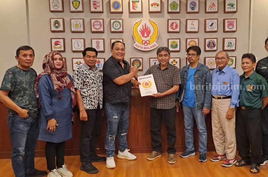 Djoni Sudjatmoko Resmi Mendaftar Ketua KONI Kota Malang
