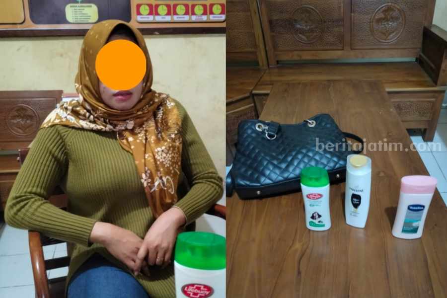 Ketahuan Mencuri di Indomaret Lamongan, Perempuan Ini Nyaris Diamuk Massa