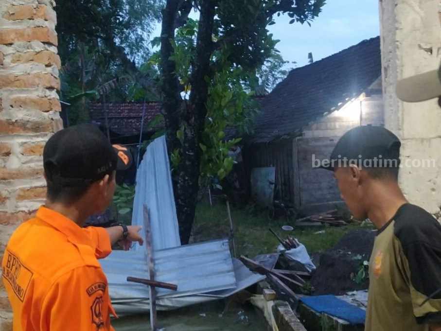 Belasan Rumah di Bojonegoro Rusak Diterjang Angin Kencang