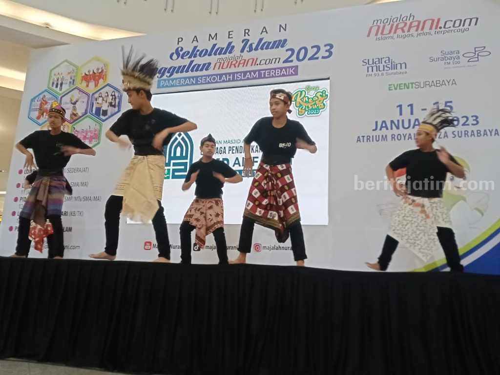 SMP Al Falah Deltasari Sidoarjo Sukses Gelar Ludruk Show The Milangkori Nuswantara