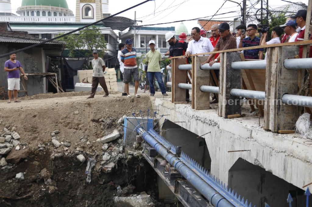 Revitalisasi Saluran Simohilir, Wawali Surabaya: Kurangi Genangan Saat Hujan Tinggi