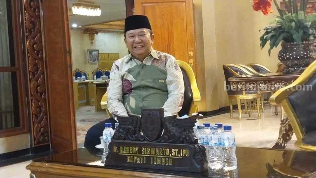 Bupati Hendy Siswanto di Pendapa, 15 Januari 2023