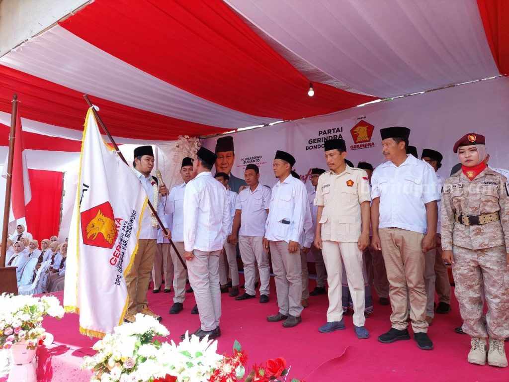 Kantor Pemenangan Prabowo Diresmikan, Gerindra Jatim Siap Tempur