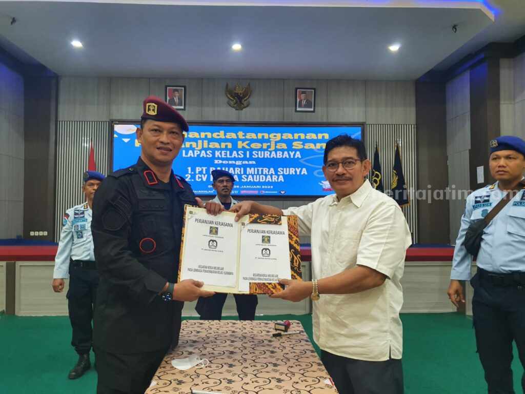 Kreativitas Warga Binaan Lapas l Surabaya Terus Dikembangkan