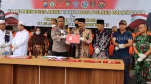 Polres Pamekasan Ungkap 130 Kasus dan 212 Tersangka Penyalahgunaan Narkoba