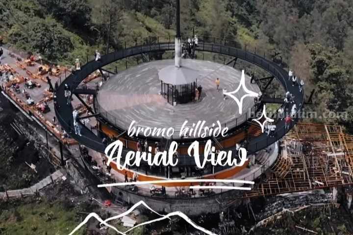 Bromo Hillside atau Selasar Resto Bromo, cafe tertinggi di Jawa Timur. (Instagram @bromo.hillside)