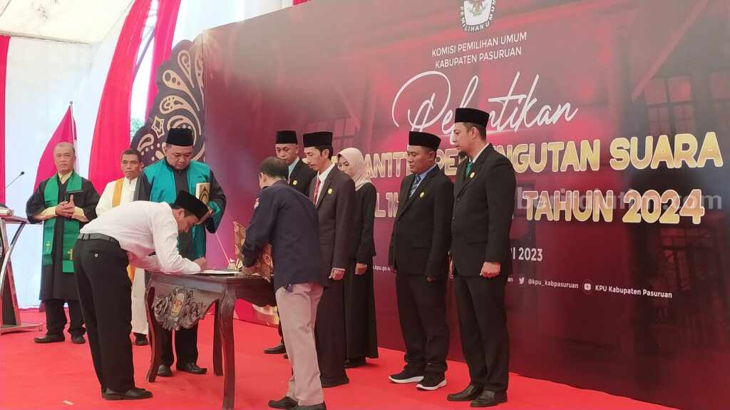 1.095 Anggota PPS dan 120 PPK Kabupaten Pasuruan Siap Jalankan Pemilu 2024