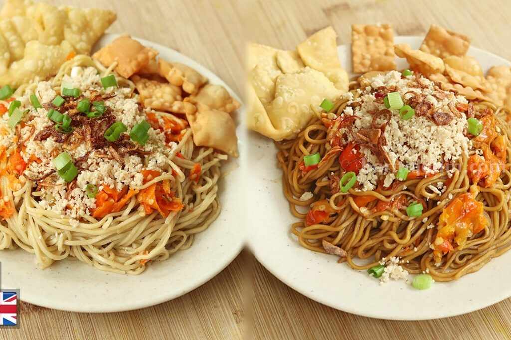 Mie pedas asin dan manis (Sumber: Devina Hermawan)