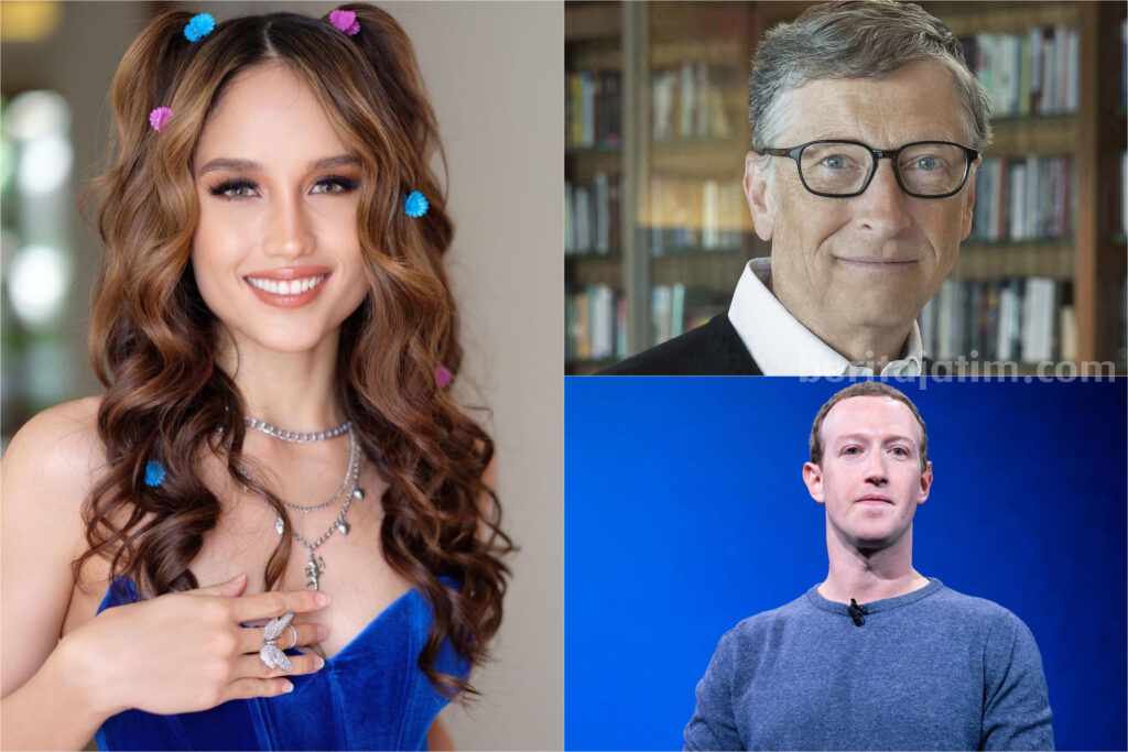 Selain Cinta Laura, 5 Crazy Rich Ini Menerapkan Frugal Living Cinta Laura, Bill Gates dan Mark Zuckerberg.