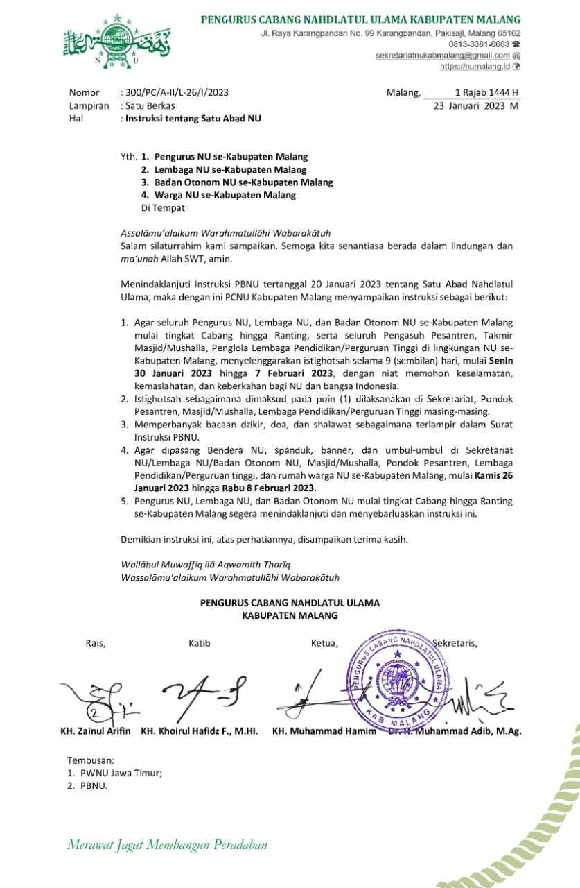 NU Malang