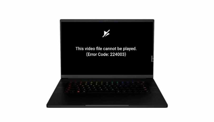 Ilustrasi Eror 224003 saat memutar video di browser. (Pexels)