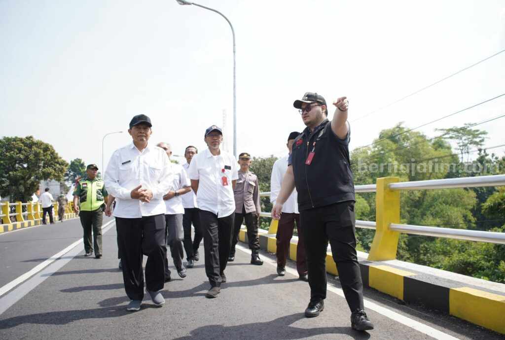 Dua Jembatan di Kabupaten Kediri Hari Ini Diresmikan, Cek Lokasinya Disini