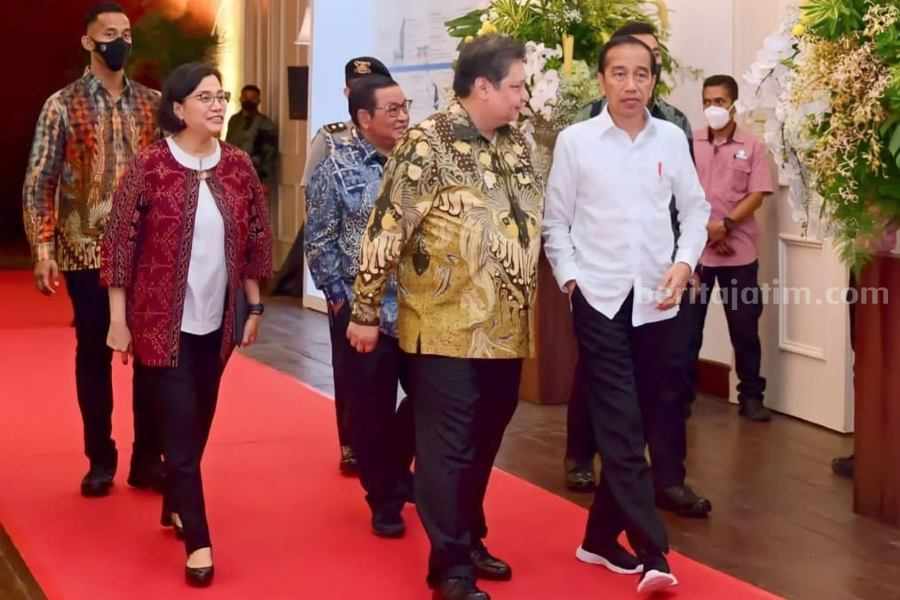 menko perekonomian dan presiden
