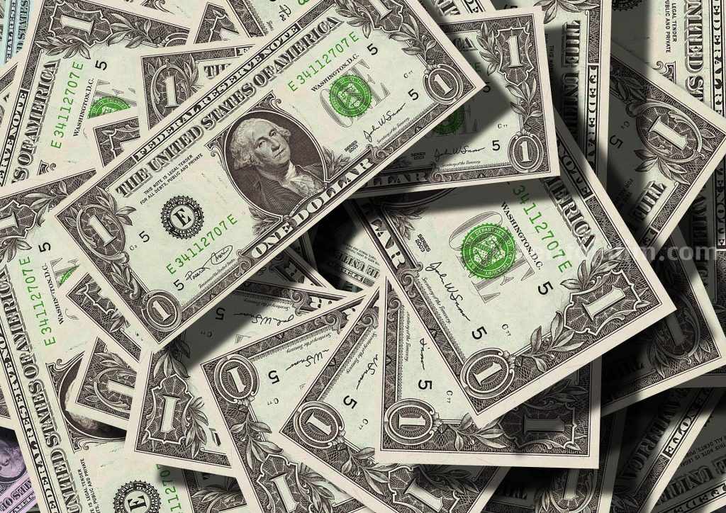 Ilustrasi dolar. (Sumber foto: Geralt/pixabay.com)