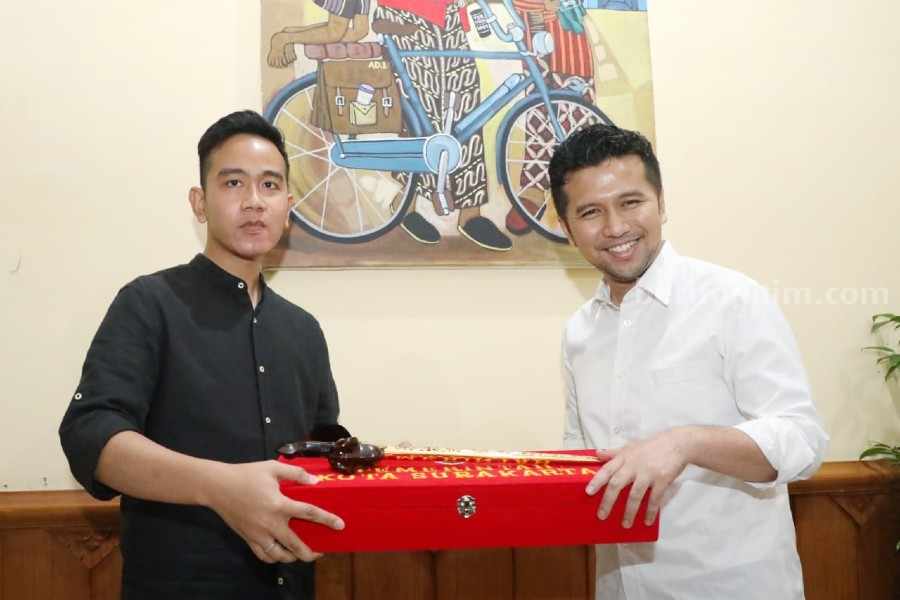 Emil Dardak Sambangi Gibran