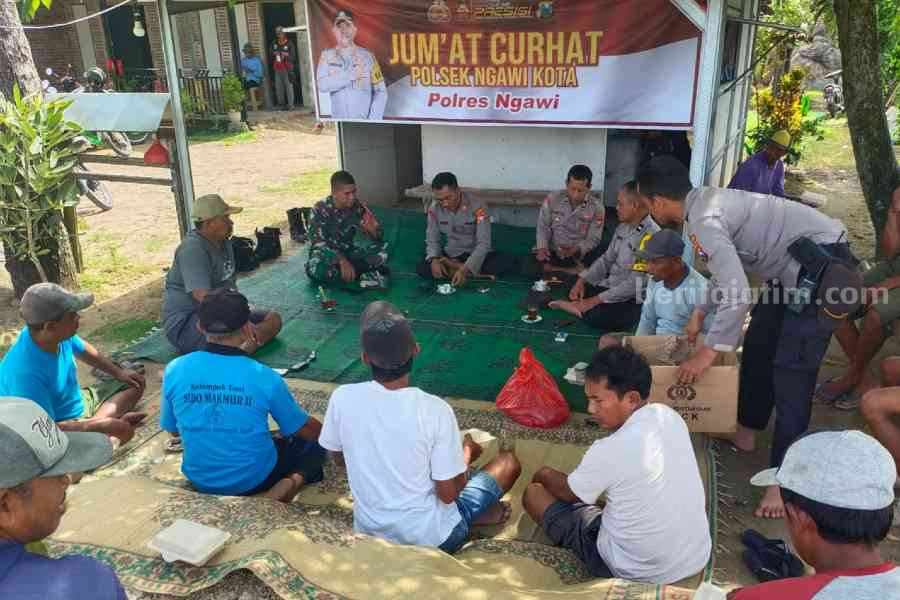 Jumat Curhat Polsek Ngawi