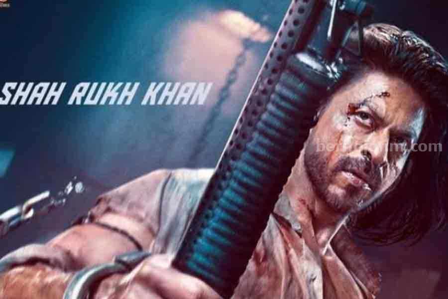 Shah Rukh Khan berperan dalam film Pathaan. (Instagram @iamsrk)