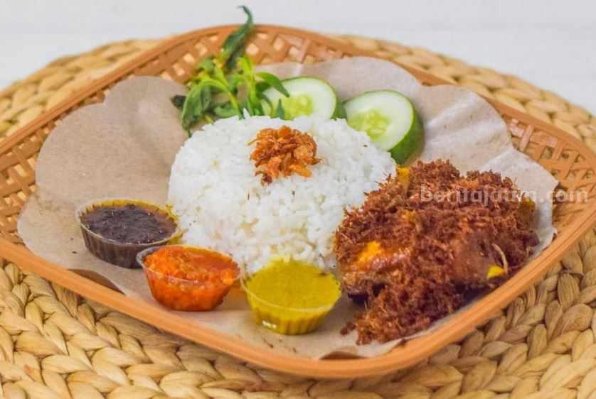 Ilustrasi kuliner bebek.