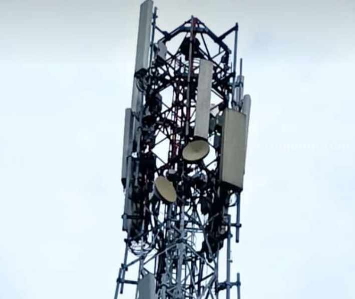 Pria Sidoarjo Ini Nekat Naik ke Pucuk Tower BTS Seakan Mau Bunuh Diri sidoarjo