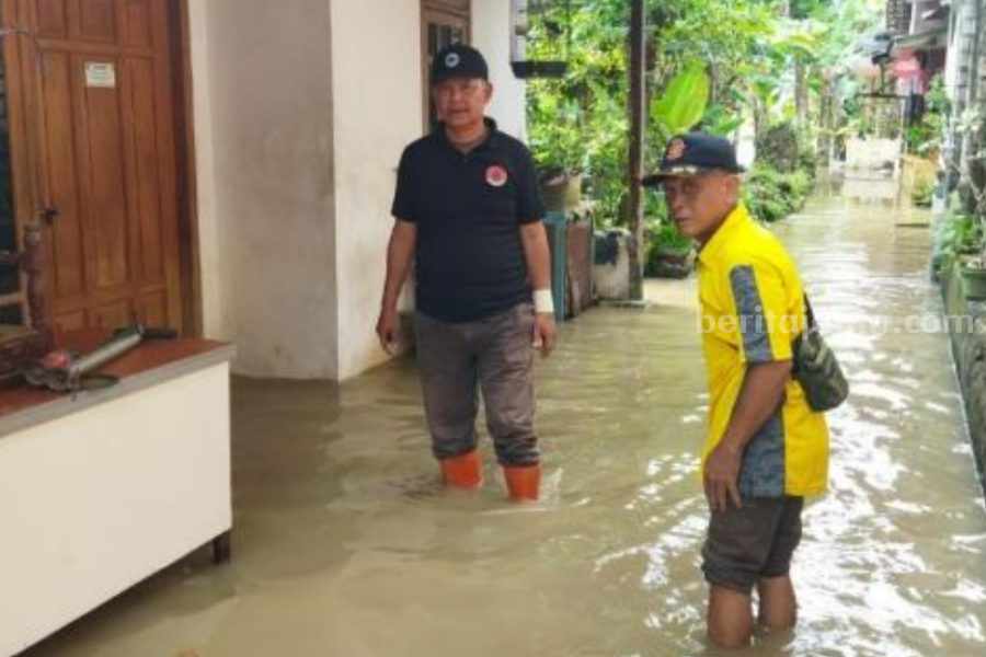 Bengawan Solo Meluap, Kecamatan Babat dan Laren Lamongan Banjir Banjir Lamongan