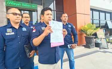 Kuasa Hukum Samanhudi Anwar saat mengajukan permohonan praperadilan di Pengadilan Negeri Blitar pada tanggal 30 Januari 2023 lalu.