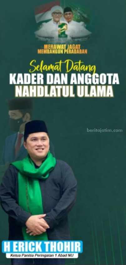 Baliho Erick Thohir