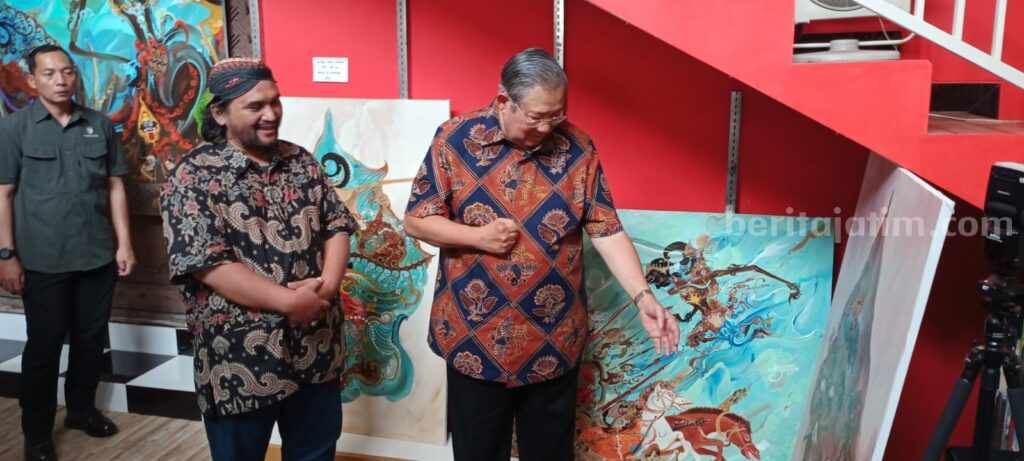 SBY ke Malang Beli Lukisan untuk Galeri Seni di Pacitan