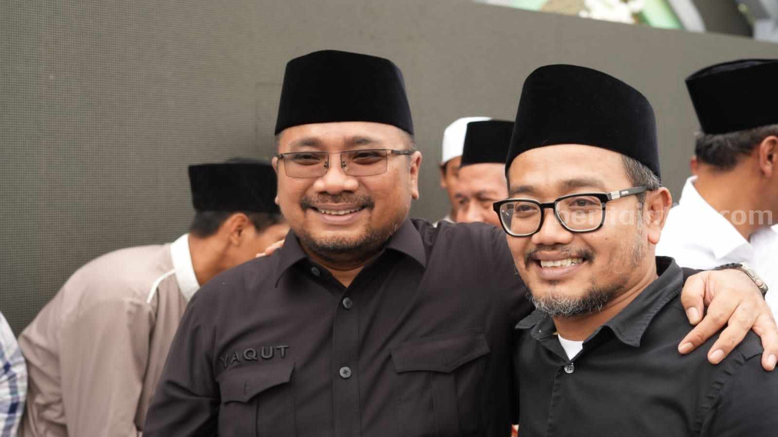 Yaqut Cholil Qoumas dan KH Abdussalam Shohib