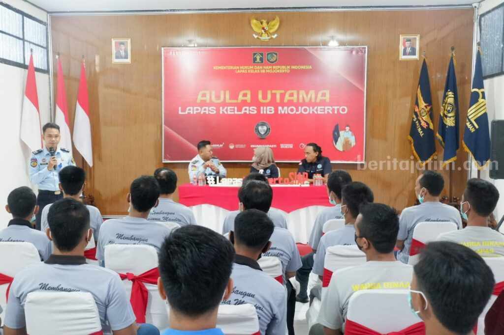 20 Warga Binaan Lapas Klas IIB Mojokerto Ikuti Pembinaan Lanjutan, Ini Tujuannya